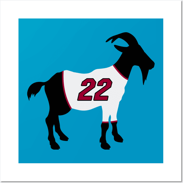 Jimmy Butler GOAT Wall Art by slawisa